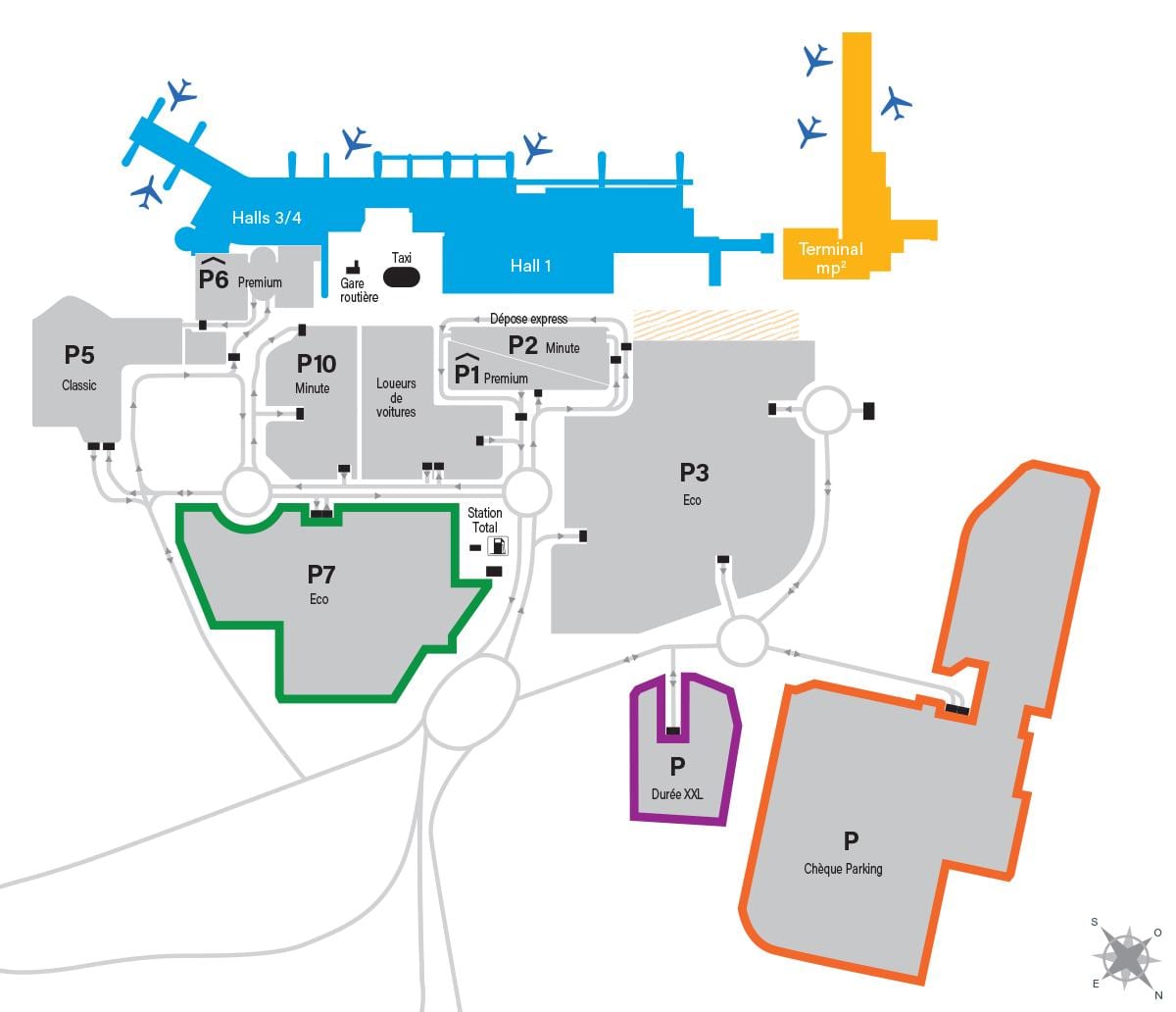 マルセイユmp2地図