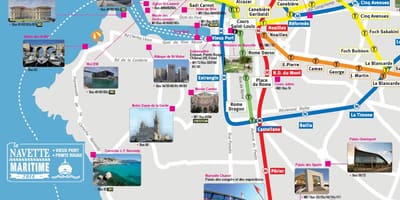 地図の場所マルセイユ 