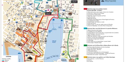 マルセイユの観光地図pdf