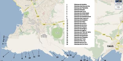 地図のマルセイユパーク