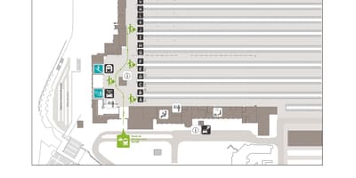 地図マルセイユのstシャルル駅